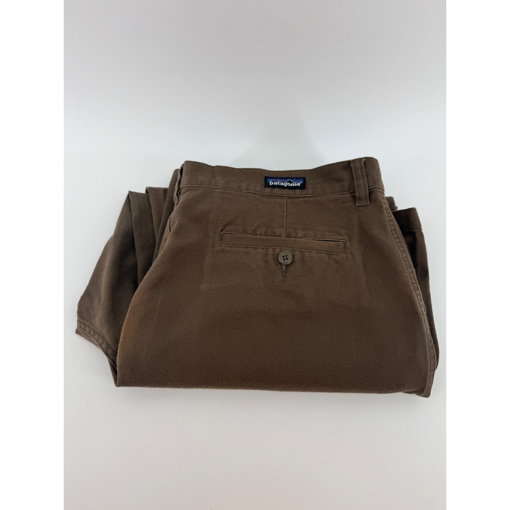 Patagonia Mens Organic Cotton Canvas Chino Pants Brown 55560F7 Size 38